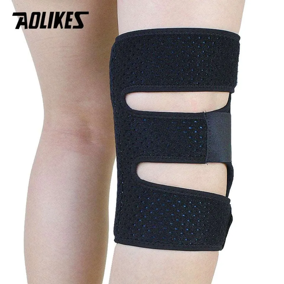 1PC Meniscus Knee Pads Silica Gel Knee pads Hiking Running Basketball Knee Support Breathable Sports Knee Protector