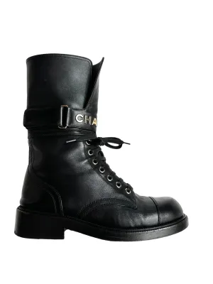 2022 Logo Combat Boots - 8