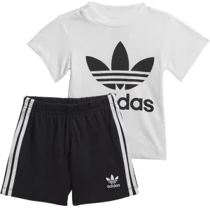 Adidas Originals Infant Short T Shirt Set White Black