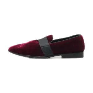 Aldo Loafers Fabric Maroon Colour For Men