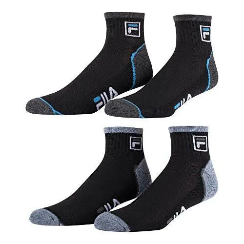 Ankle Socks 6 Pack Jacquard Logo Black 1315