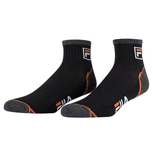 Ankle Socks 6 Pack Jacquard Logo Black 1315