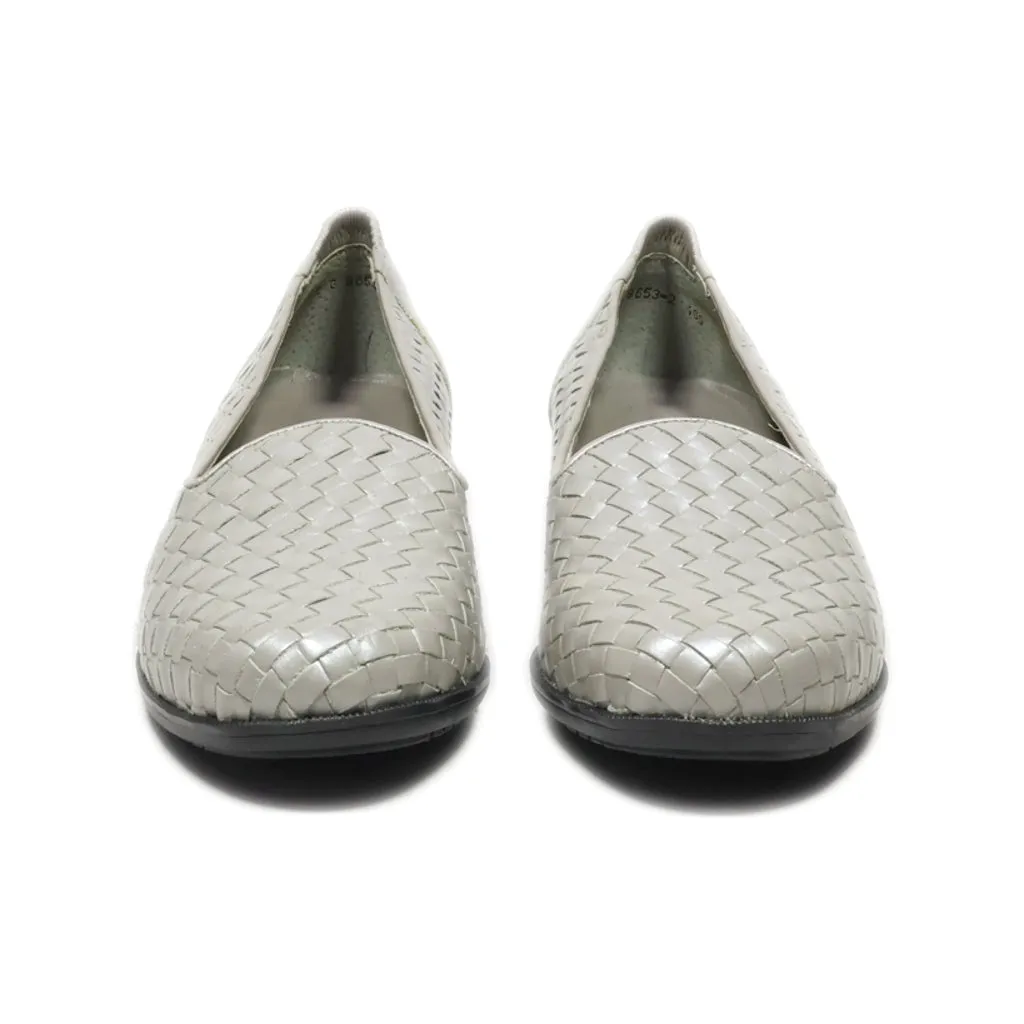 Ara Flair Loafers Leather Grey Colour For Women