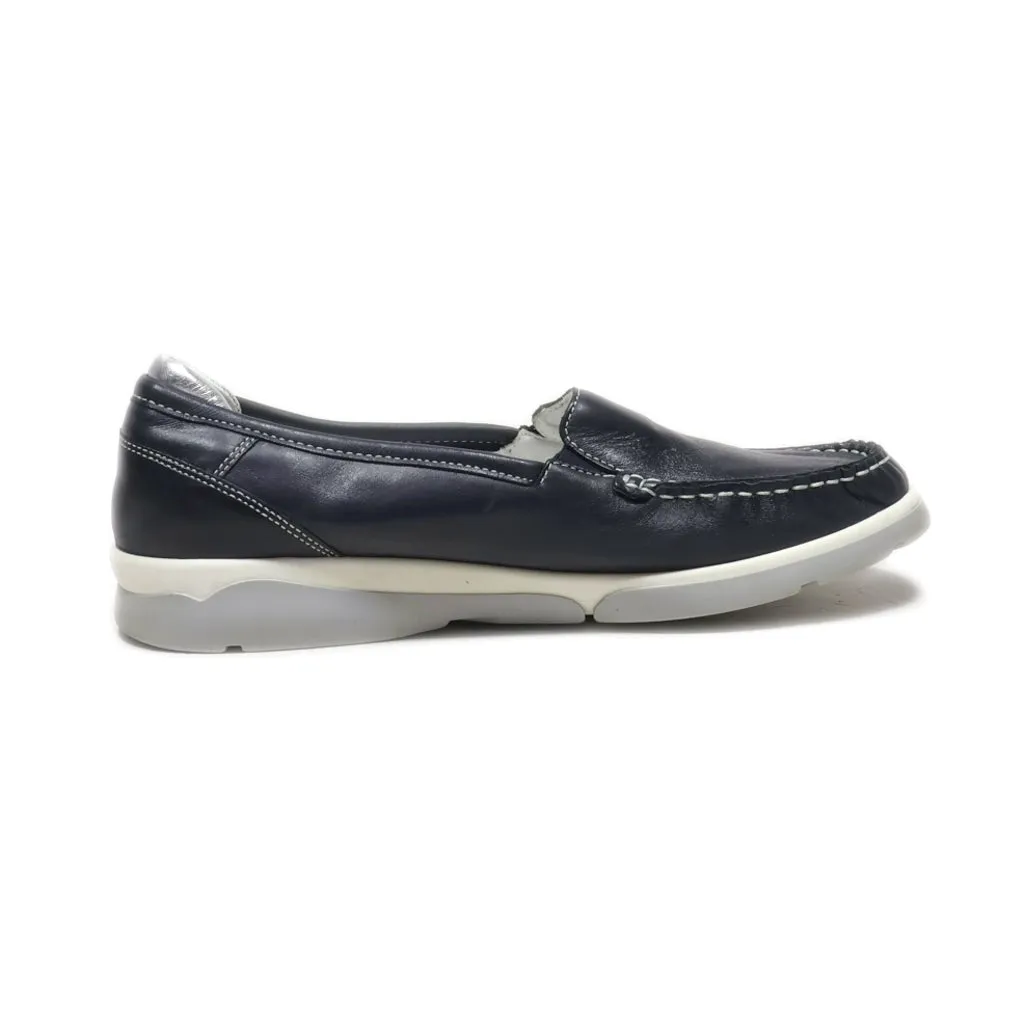 Ara Loafers Leather Grey Colour For Women