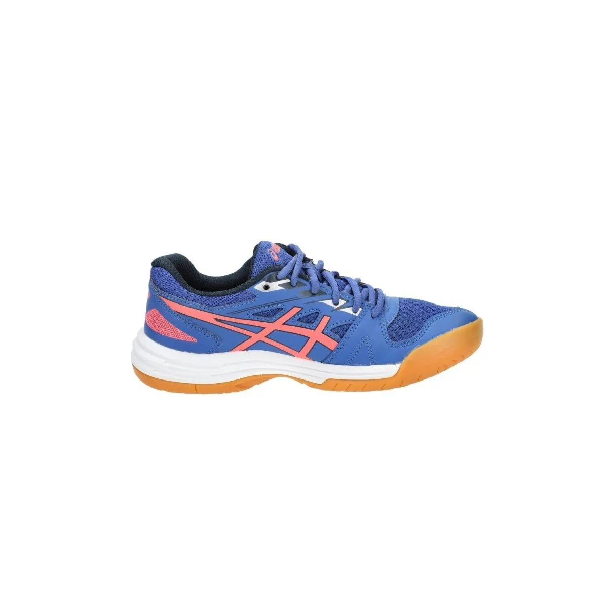 Asics Upcourt 4 Volleyball Low-Top Sneakers Fabric Blue Colour For Women