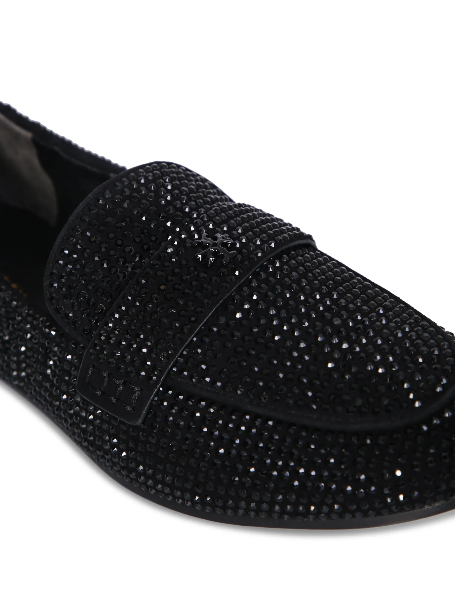 Ballet black leather loafer