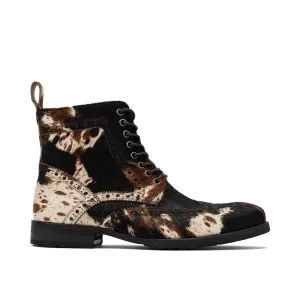 Belmont Dark Horse Wingtip Combat Boots