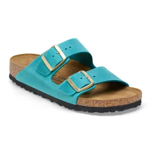 'Birkenstock' Women's Arizona Oiled Leather Sandal - Biscay Bay