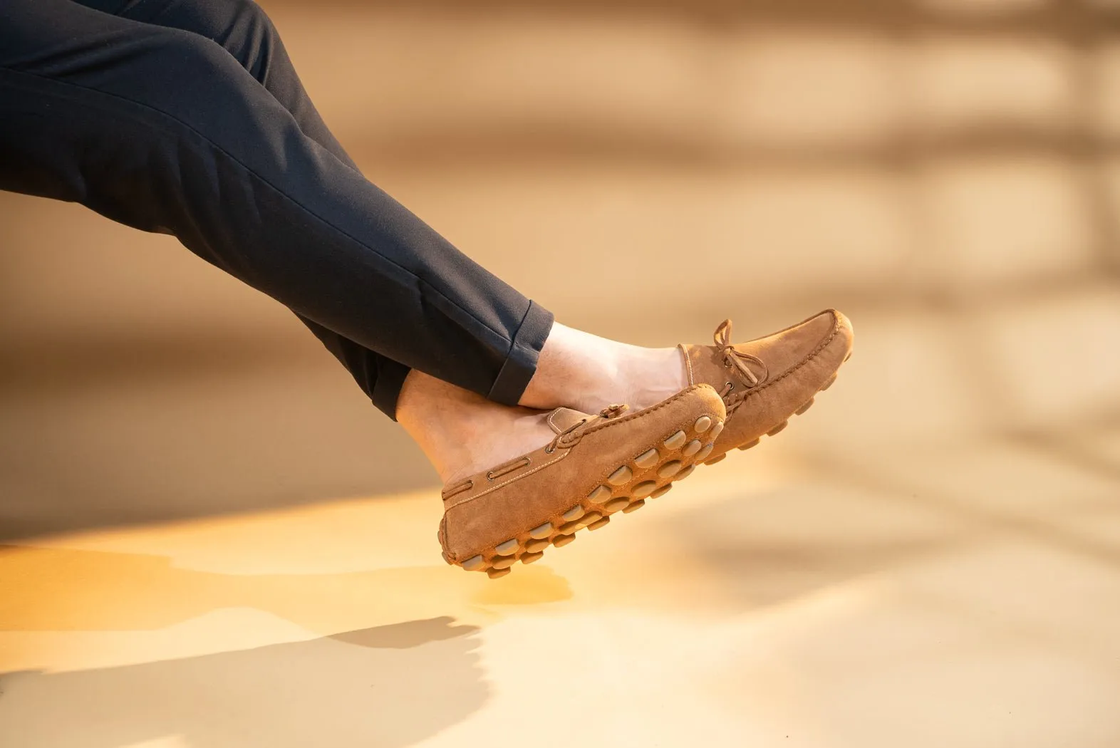 BOSPHORUS LEATHER MOCCASIN - SIENNA