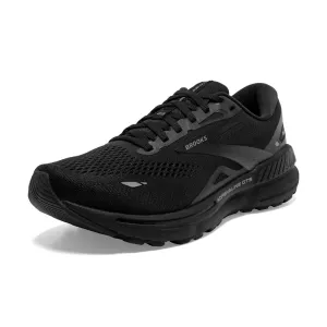 Brooks Women’s Adrenaline GTS 23 Supportive Running Shoe - Black/Black/Ebony - 9.5 Medium