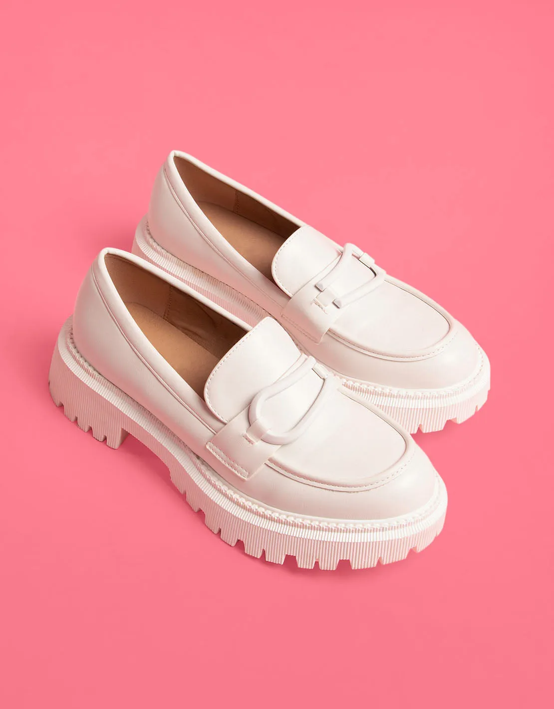 Chunky platform loafers I