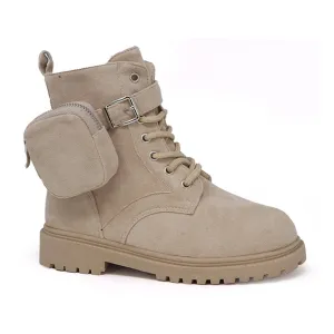 Commons Girls Leslie Pocket Military Boots