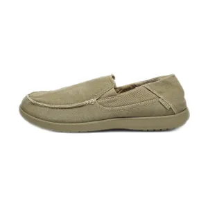 Crocs Loafers Canvas Beige Colour For Men