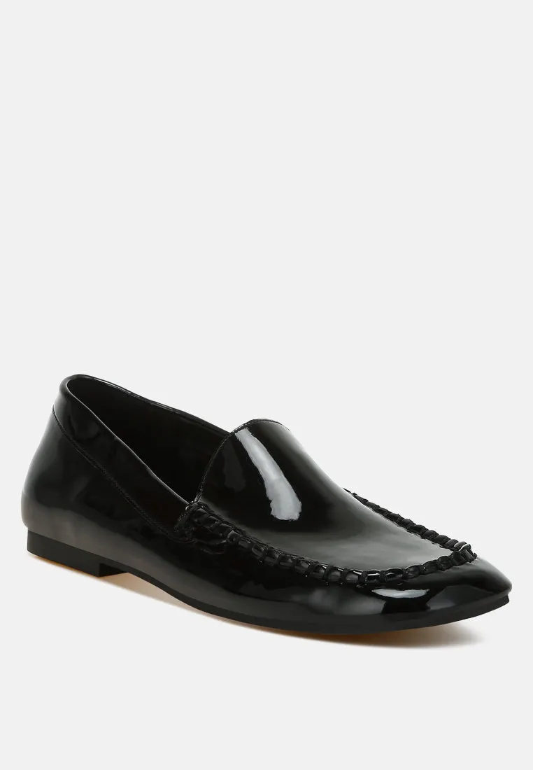 Dama  Patent Pleather Loafers