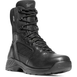 Danner Men's Kinetic 8" Side Zip Waterproof Duty Boot - Black - 28012