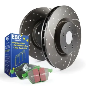 EBC Brakes S10KF1194 S10 Kits Greenstuff 2000 and GD Rotors