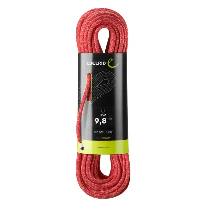 Edelrid Boa 9.8mm Dynamic Climbing Rope - 80m