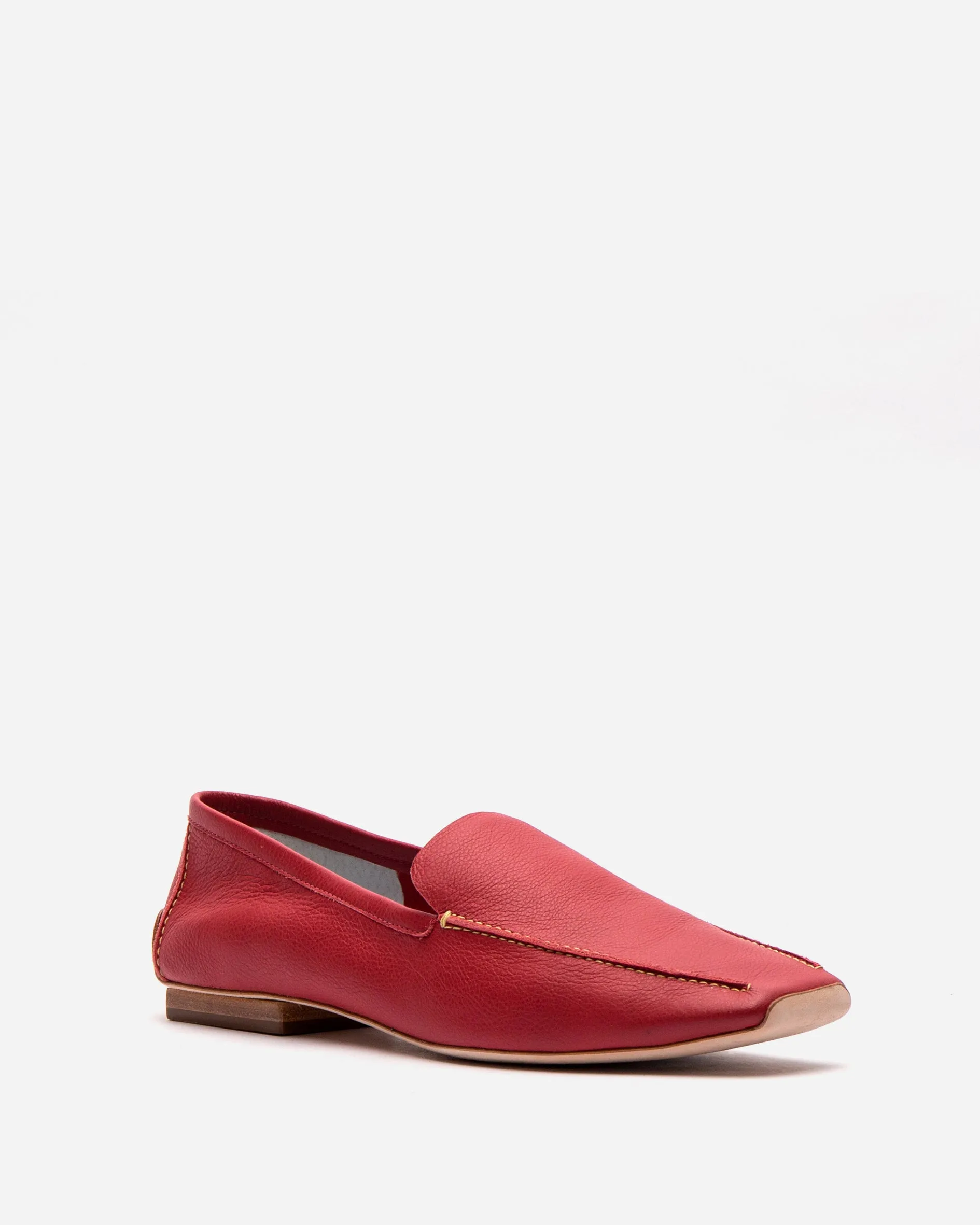 Elyce Loafer Leather Red