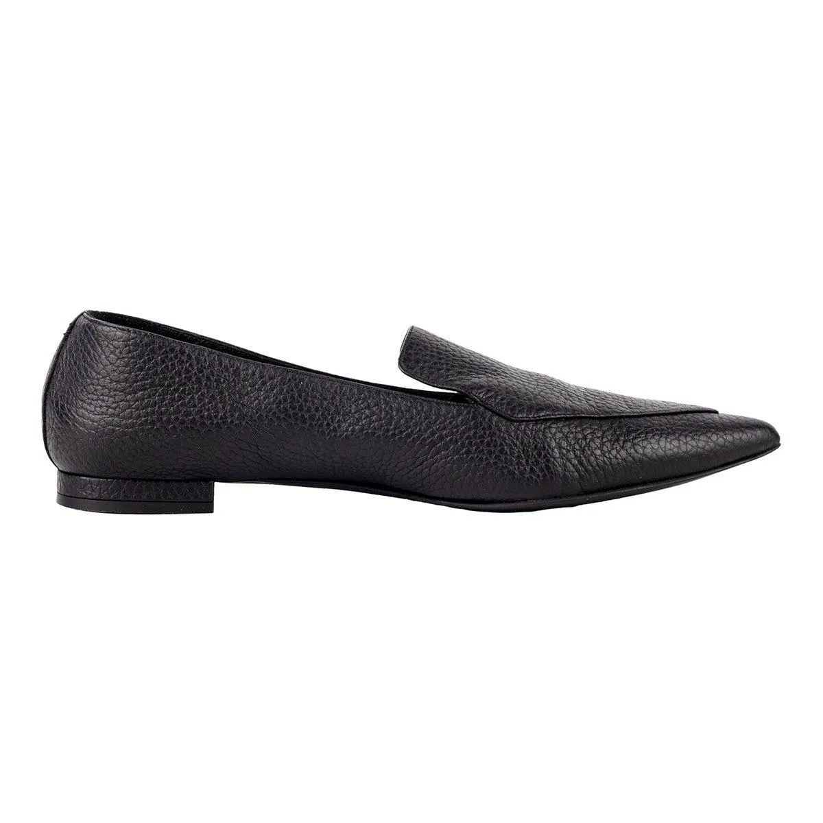 Everlane Evelane Pointed Casual Loafers Leather Black Colour For Women