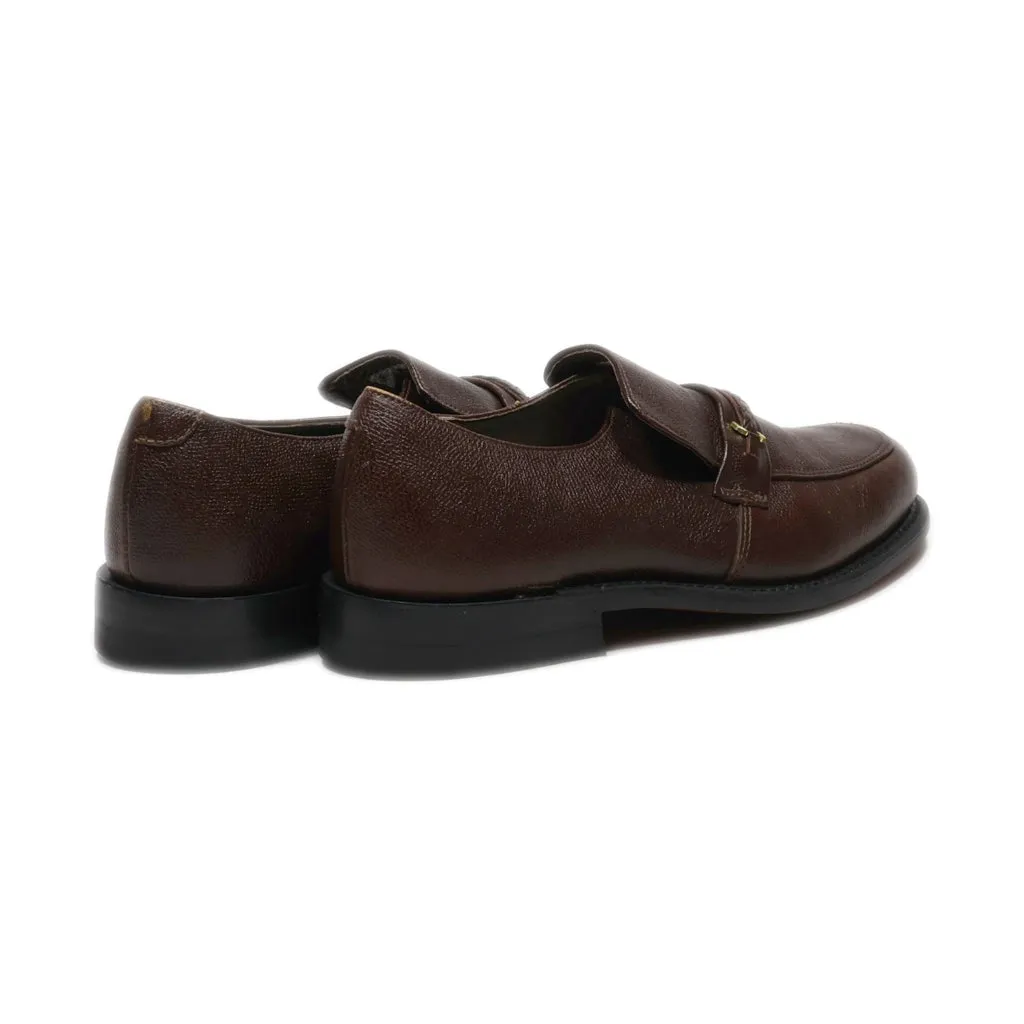 Executive Imperial Loafers Leather Brown Colour For Men