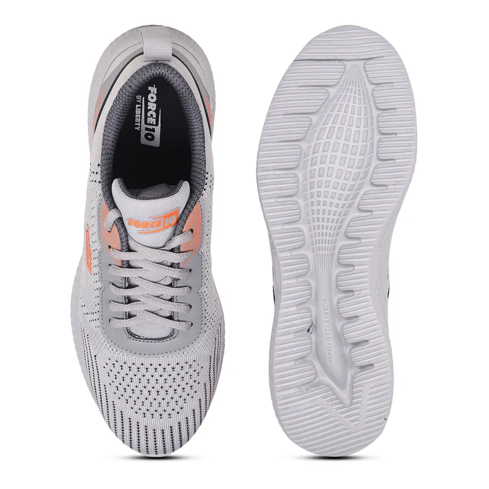 Force 10 By Liberty Men FRANKY-EB L.Grey Sports Lacing Shoes