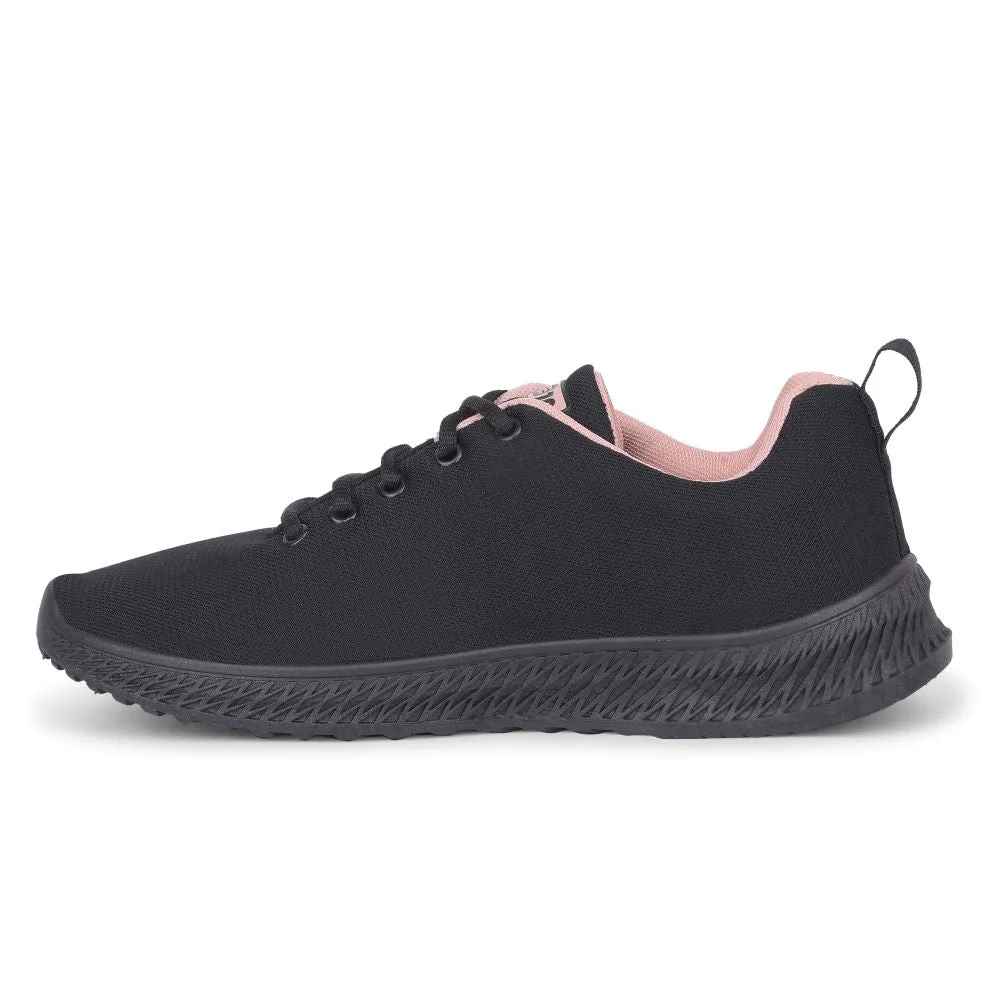 FORCE 10 By Liberty Women LYRA-02 Black Sports Lacing Shoes