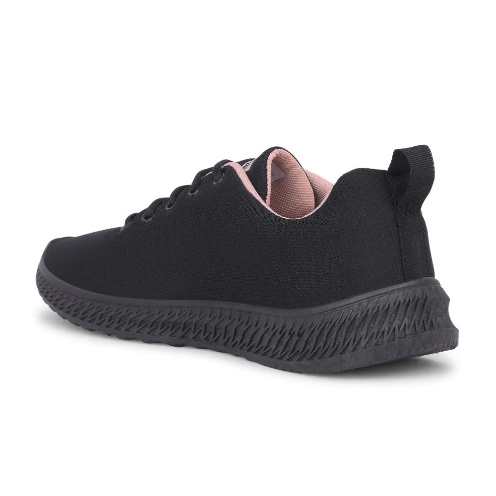 FORCE 10 By Liberty Women LYRA-02 Black Sports Lacing Shoes