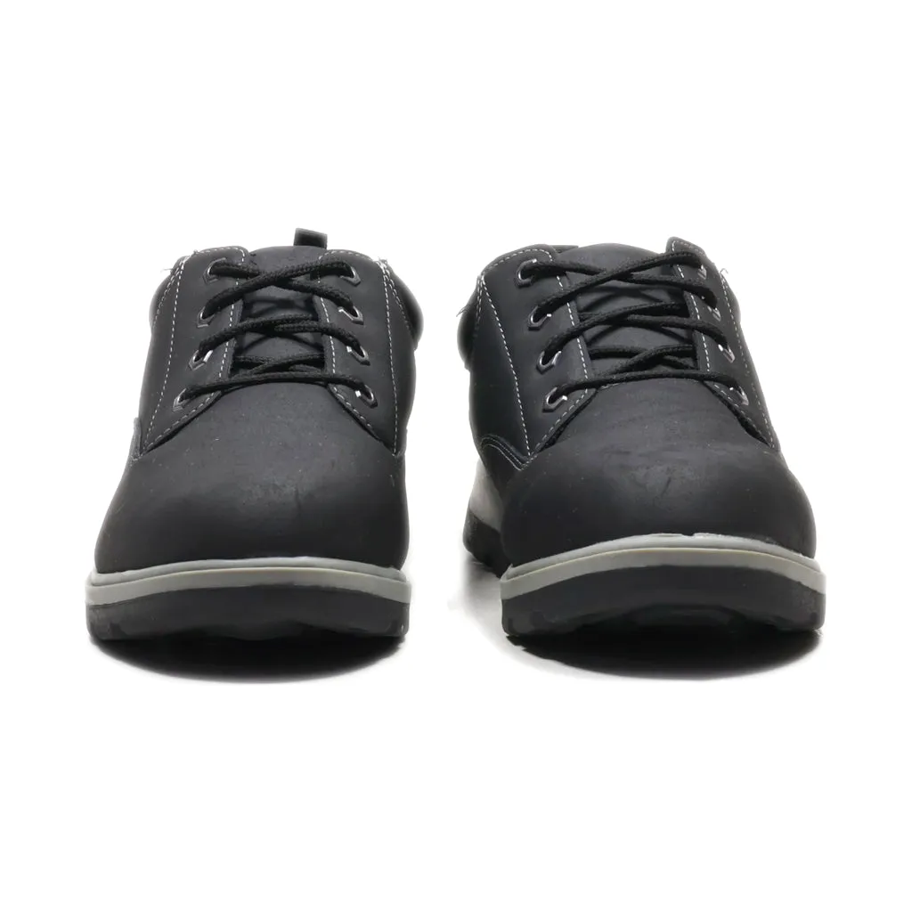 George Casual Lace Ups Leather Black Colour For Men