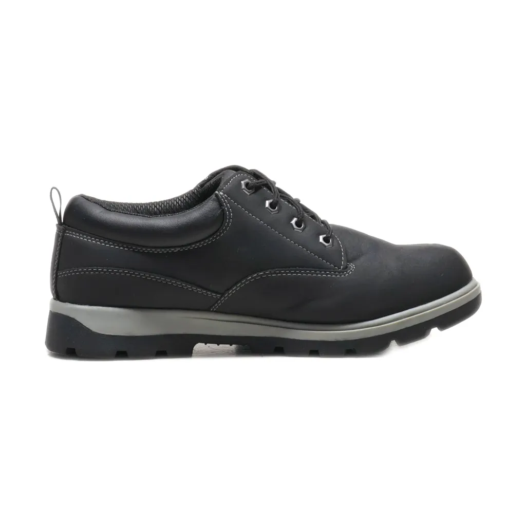 George Casual Lace Ups Leather Black Colour For Men