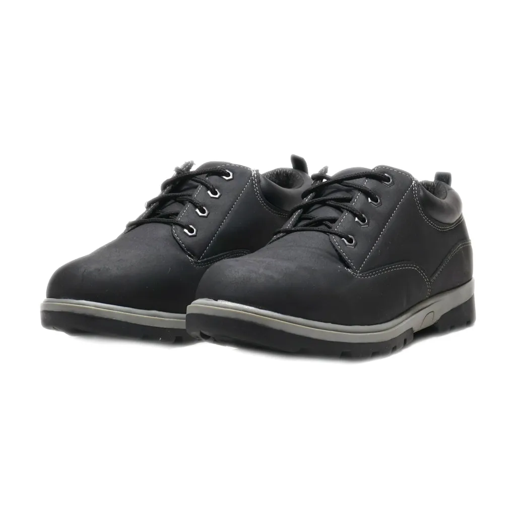 George Casual Lace Ups Leather Black Colour For Men