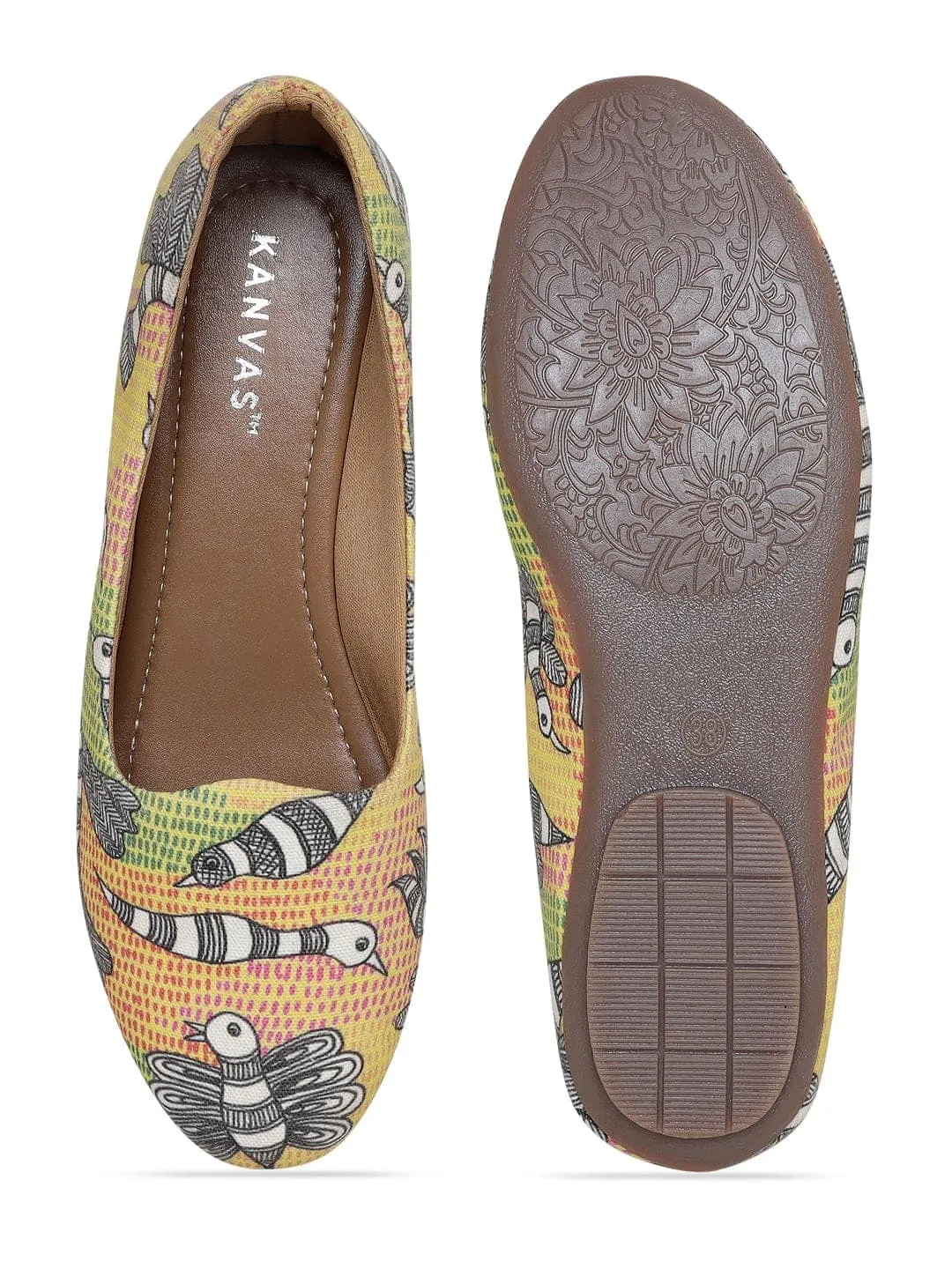 Gond Art Handmade Loafers