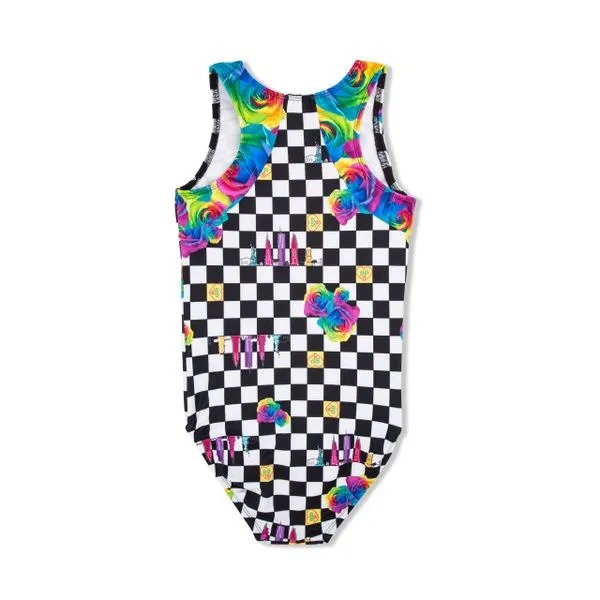 GP Loves NY Check Leotard