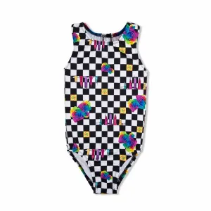 GP Loves NY Check Leotard