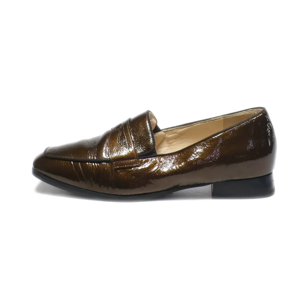 Hassia Loafers Leather Brown Colour For Men