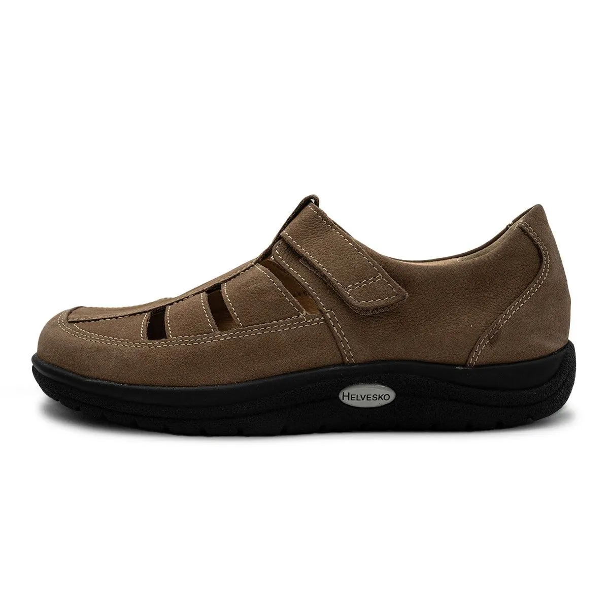 Helvesko Casual Shoes Leather Brown Colour For Men