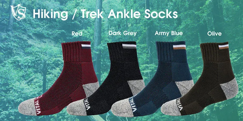 Hiking / Trek Ankle Socks (3 Pairs)