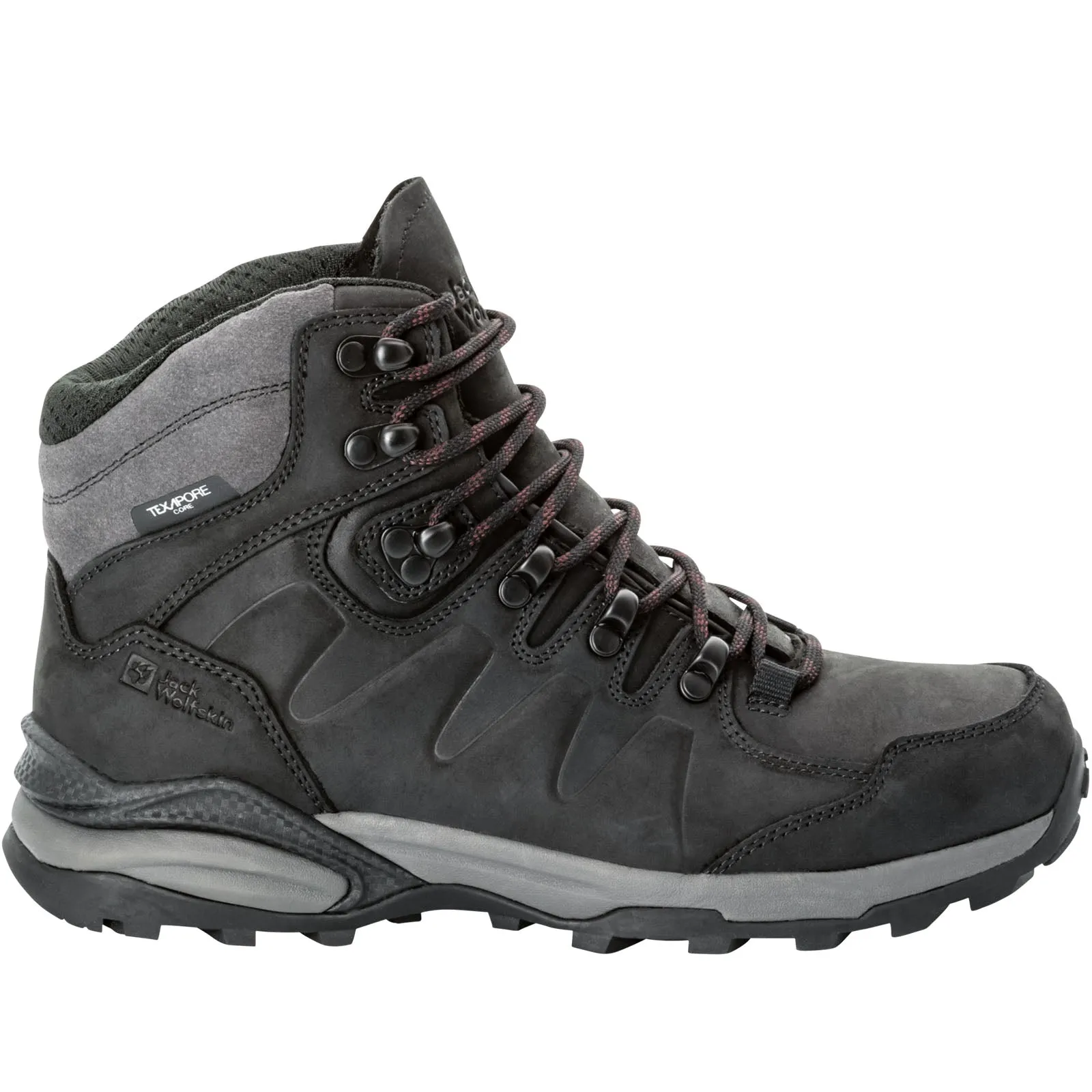 Jack Wolfskin Womens Refugio Prime Texapore Mid Waterproof Walking Boots Phantom