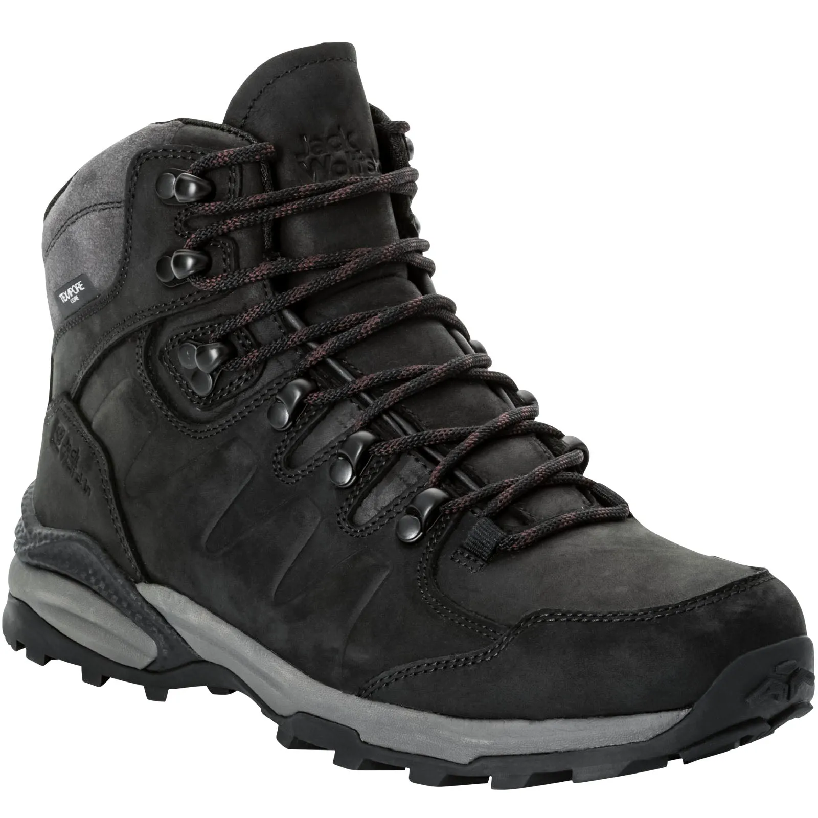 Jack Wolfskin Womens Refugio Prime Texapore Mid Waterproof Walking Boots Phantom