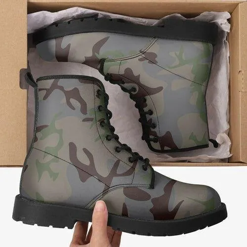 Jacki Easlick Trendy Camo Leather Boots