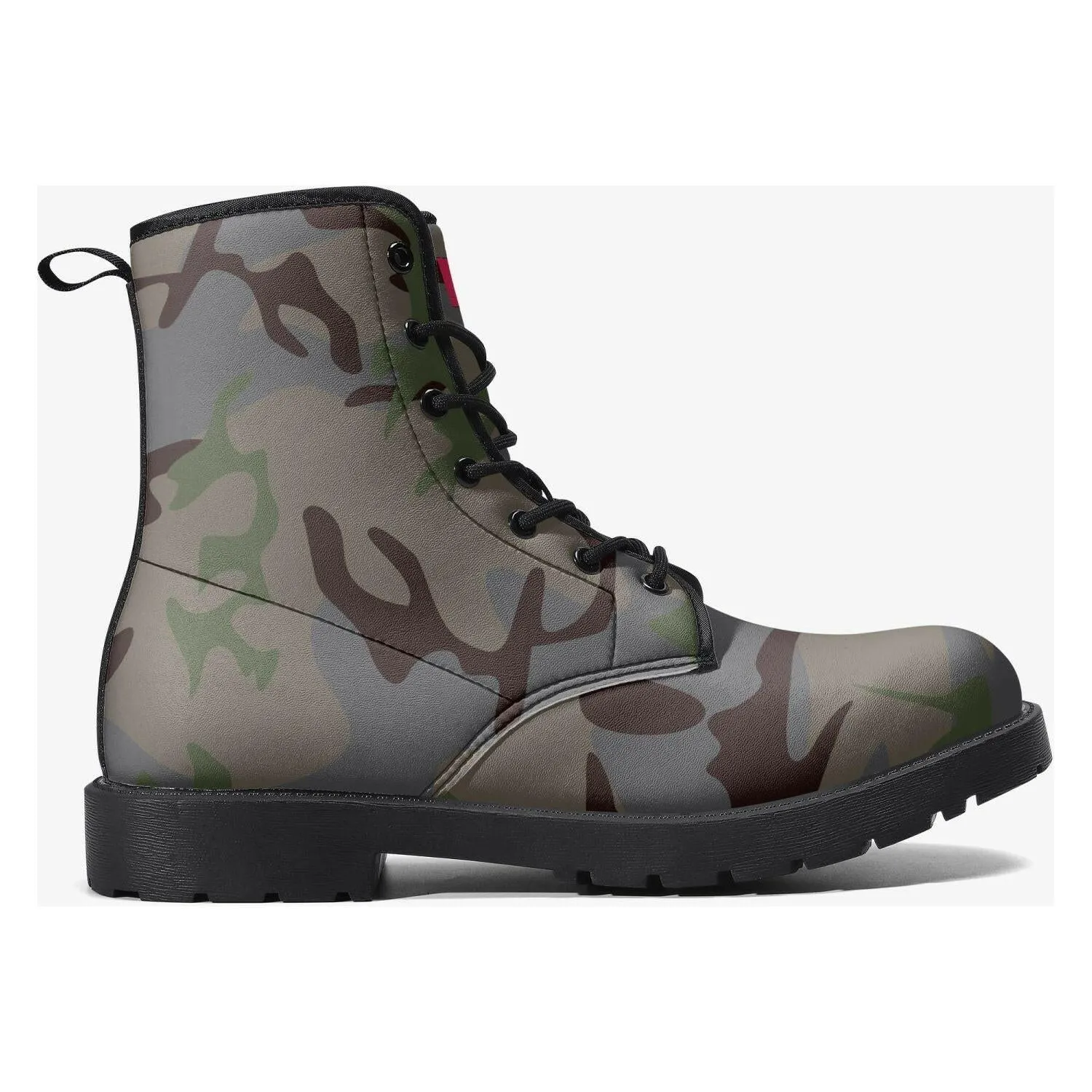 Jacki Easlick Trendy Camo Leather Boots