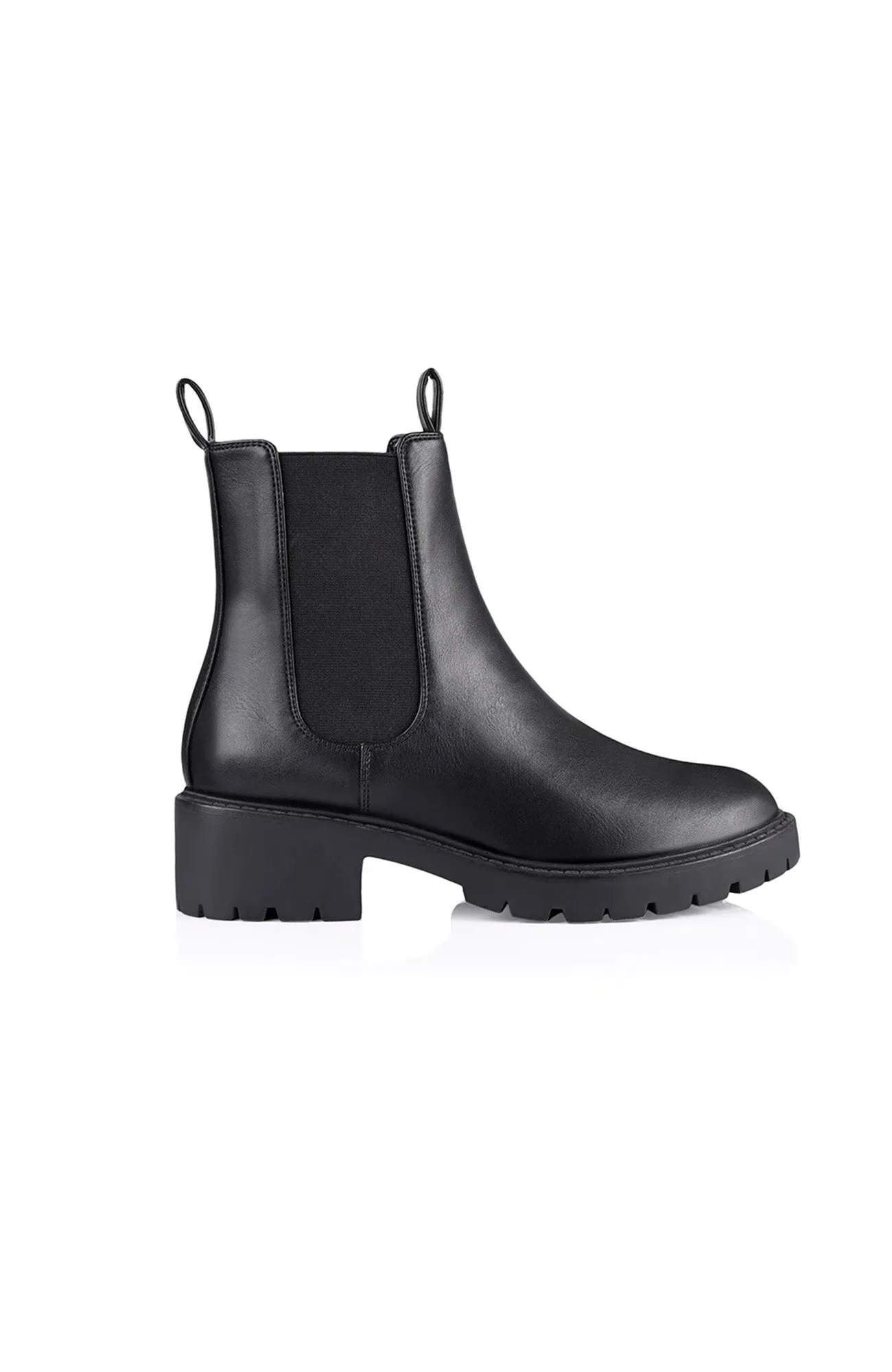 Jalapeno Chelsea Combat Boot Black Softee