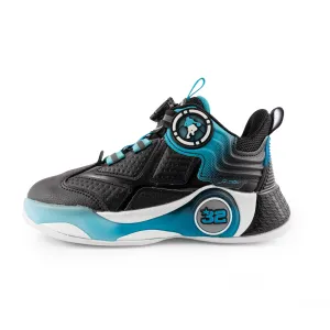 Kids'/Youth Boy Sneakers - Basketball Shoes - L801 Black/Green