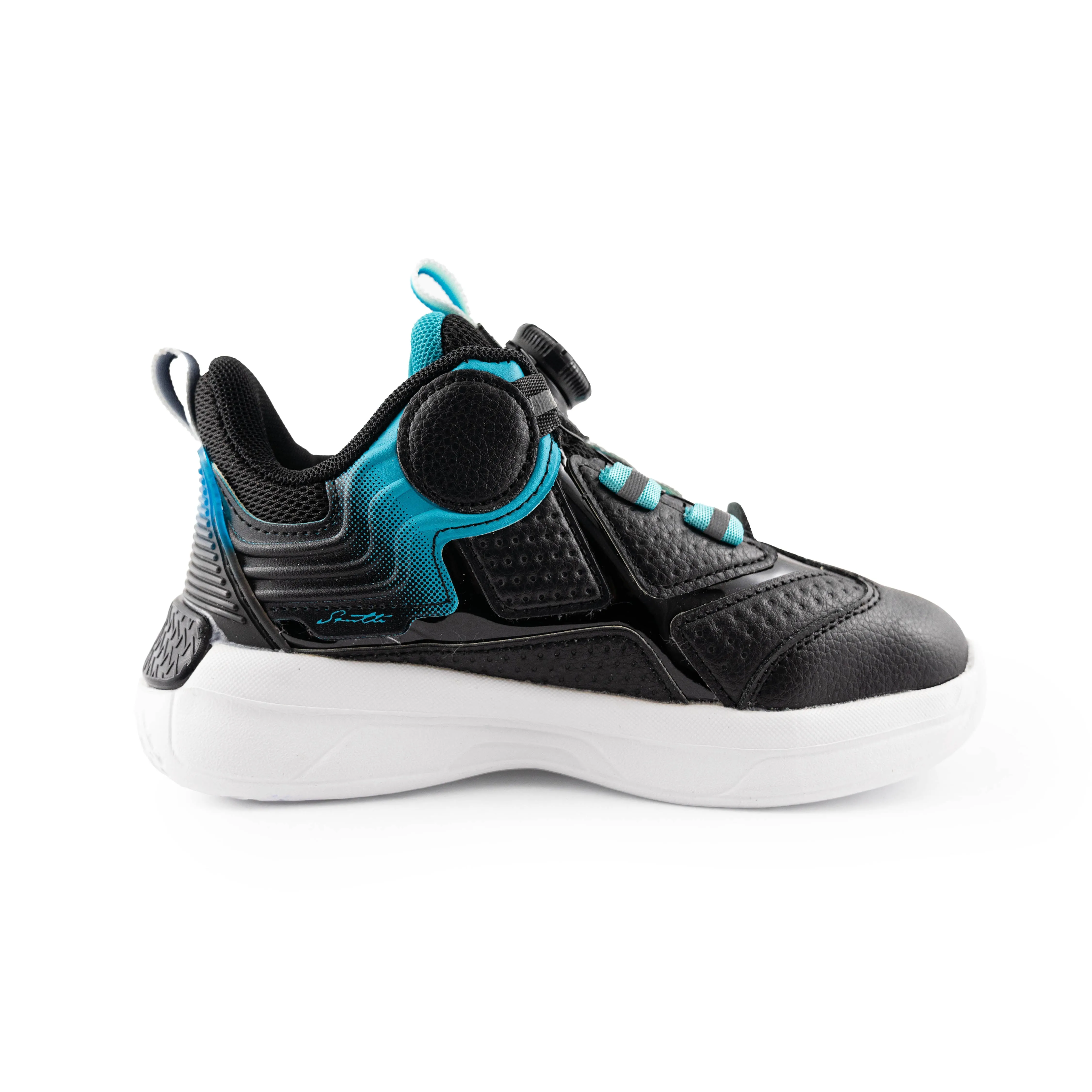 Kids'/Youth Boy Sneakers - Basketball Shoes - L801 Black/Green