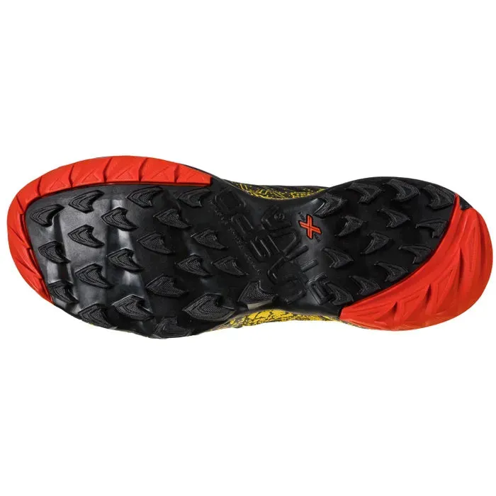 La Sportiva Akasha II Mens Trail Running Shoe - Black/Yellow