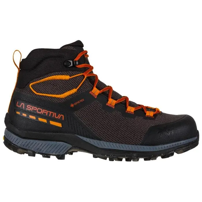 La Sportiva TX Hike Mid GTX Mens Hiking Shoe - Carbon/Saffron