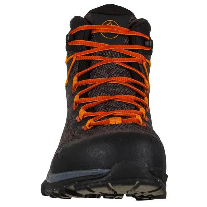 La Sportiva TX Hike Mid GTX Mens Hiking Shoe - Carbon/Saffron