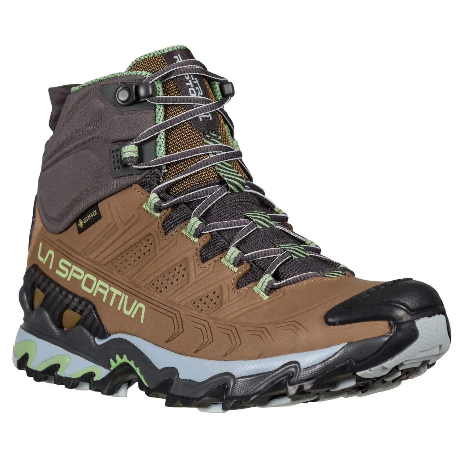 La Sportiva Ultra Raptor II Mid Leather GTX Womens Hiking Boot - Taupe/Sage