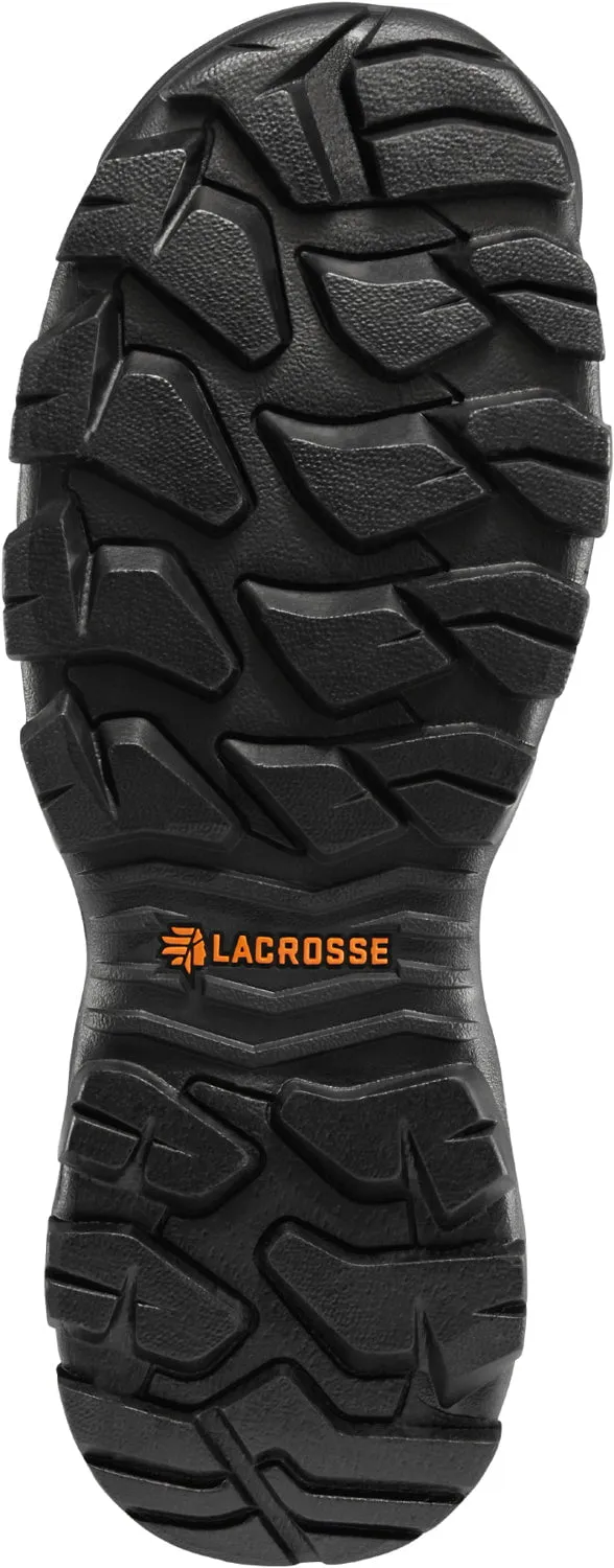 LaCrosse Mens Alphaburly Pro 18in 1600G Brown Rubber Hunting Boots