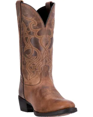 Laredo Womens Distressed Snip Toe Western Boots Style 51112