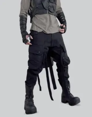 Mens Parachute Cargo Pants